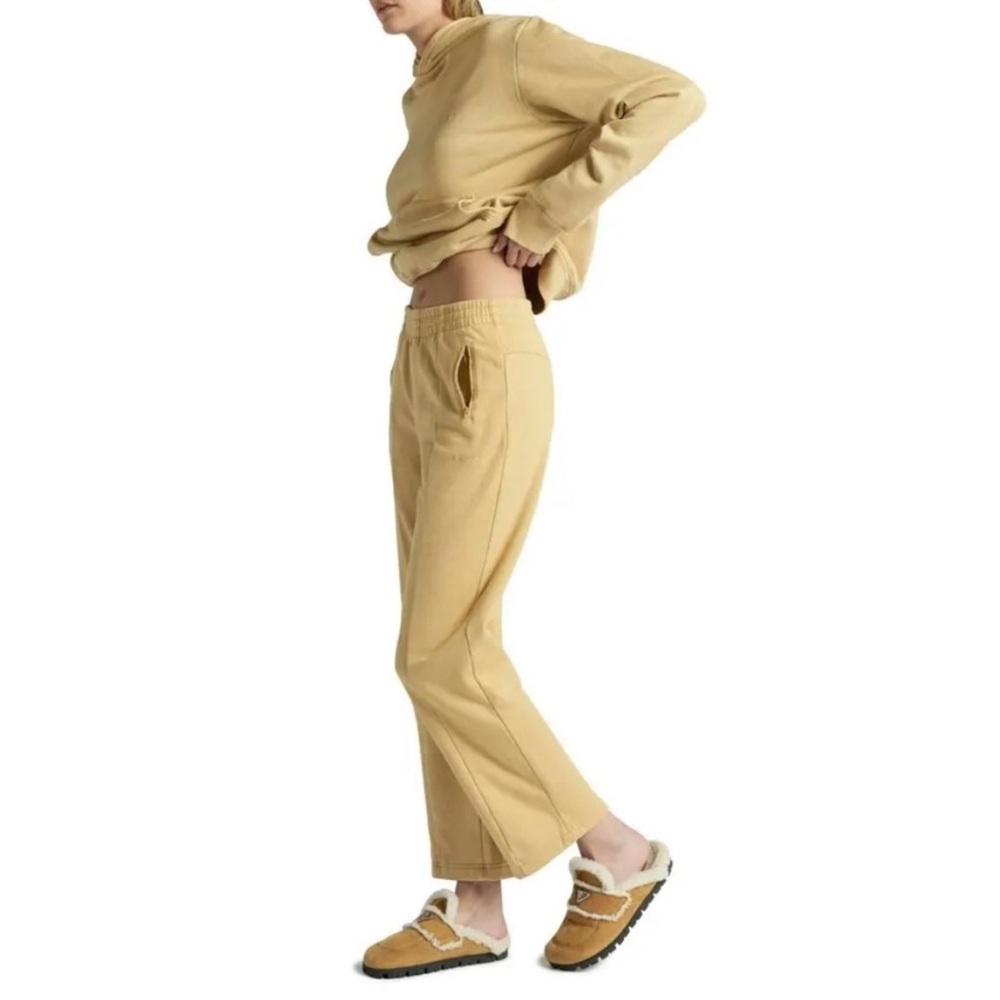 Ragdoll LA Straight Leg Sweatpants In Camel